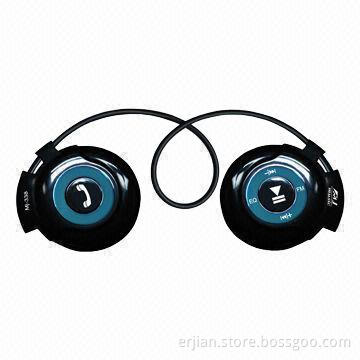 Promotional Wireless Headphones, Colorful, for MP3 with FM Radio and microSD Card Reader